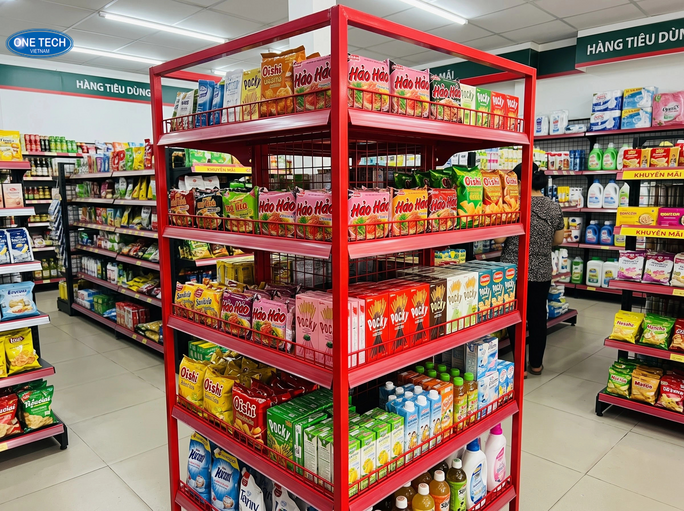 Lợi ích khi sử dụng kệ trưng bày bim bim Hà Tĩnh cho cửa hàng